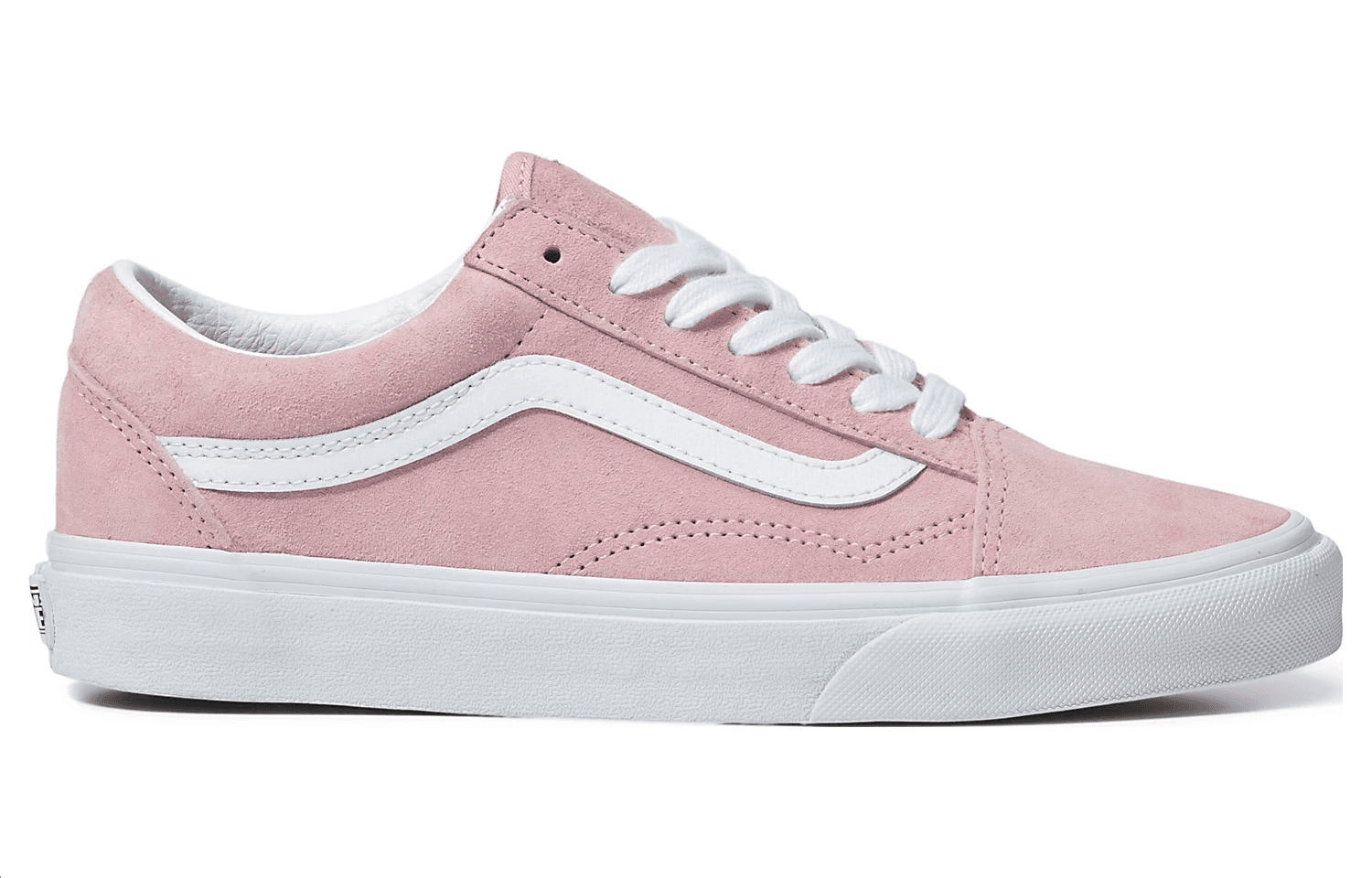 Кроссовки Vans Old Skool Pig Suede Pink White - изображение 2