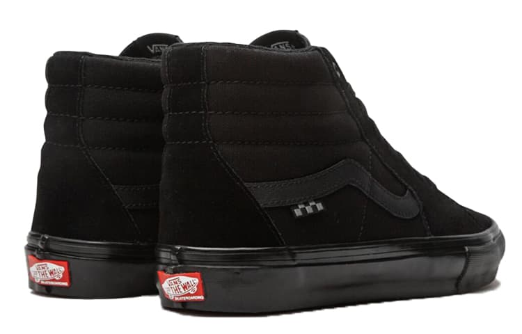 Кроссовки Vans SK8 Skate "Triple Black" - изображение 4