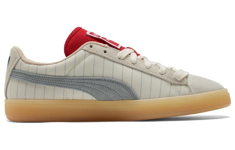 Кроссовки PUMA x Coca-Cola Suede White Grey - изображение 2