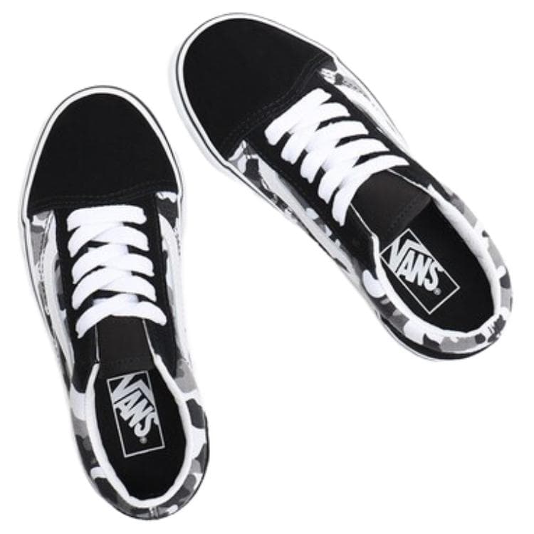 Кроссовки Bape x Vans Old Skool Black White - изображение 3