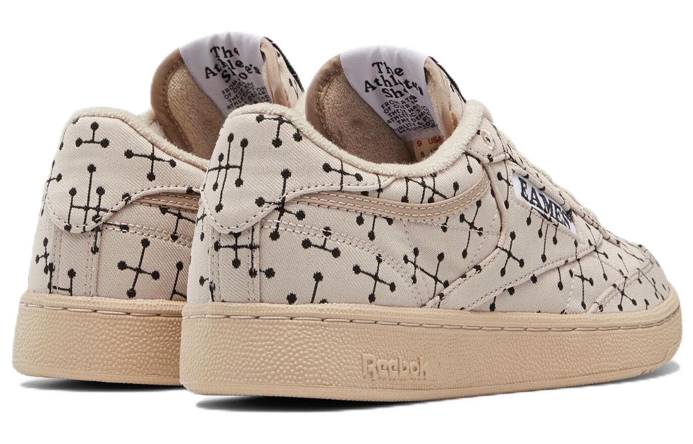 Кроссовки Eames x Reebok Club C Brown - изображение 4