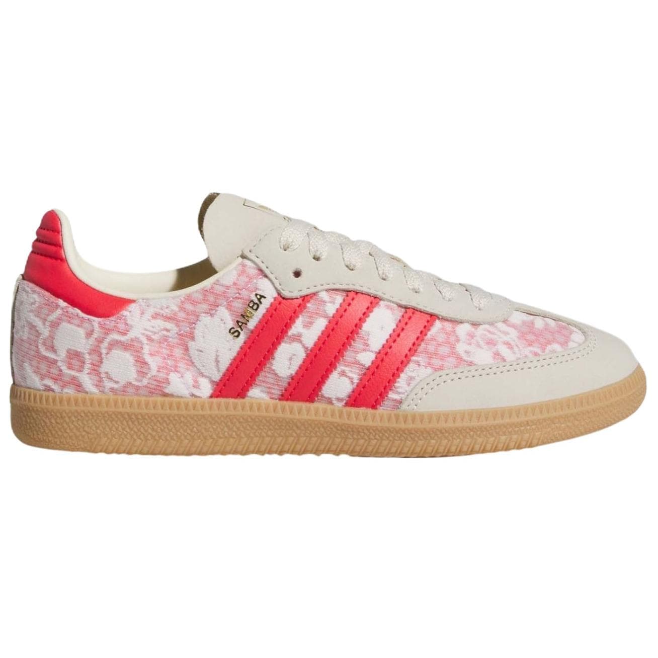 Кроссовки Adidas Originals Samba Ткань Низкие Кеды Скейтборд Обувь Унисекс Белый Розовый - изображение 2
