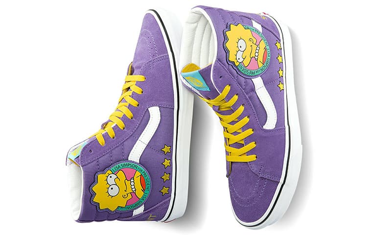 Кроссовки Vans x The Simpsons SK8 High Purple - изображение 4