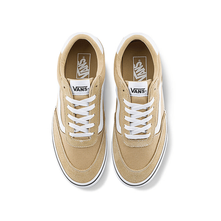 Кроссовки Vans Brooklyn LS Устойчивые к истиранию низкие кроссовки для скейтбординга Мужские Экрю - изображение 4