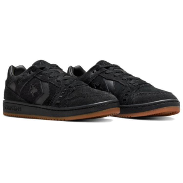 Кроссовки Converse As-1 Pro Suede Универсальный Тонкая подошва Противоскользящая износостойкая Лоу-топы Повседневная обувь для скейтборда Унисекс Черный - изображение 3