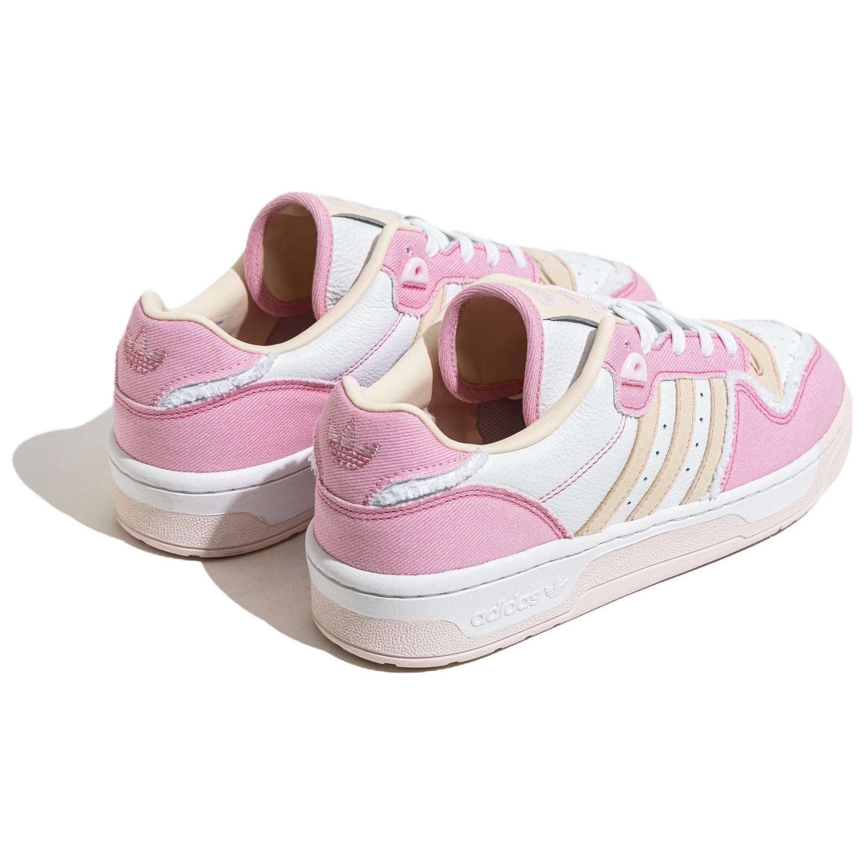 Кроссовки adidas Rivalry Low Pink Yellow White - изображение 4