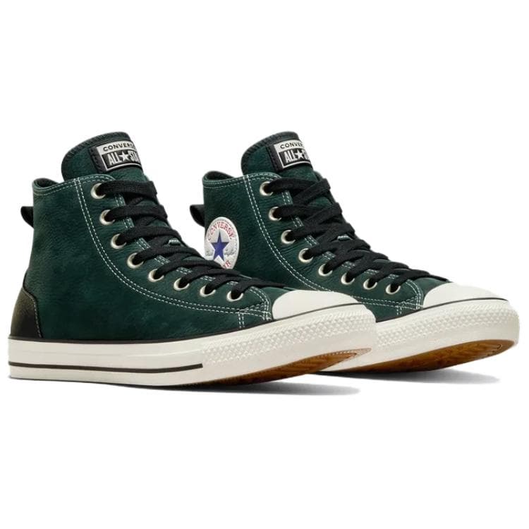 Кроссовки Converse All Star Wide Унисекс повседневная обувь для скейтборда хай-топы с тонкой подошвой, противоскользящая износостойкая, зеленый - изображение 3