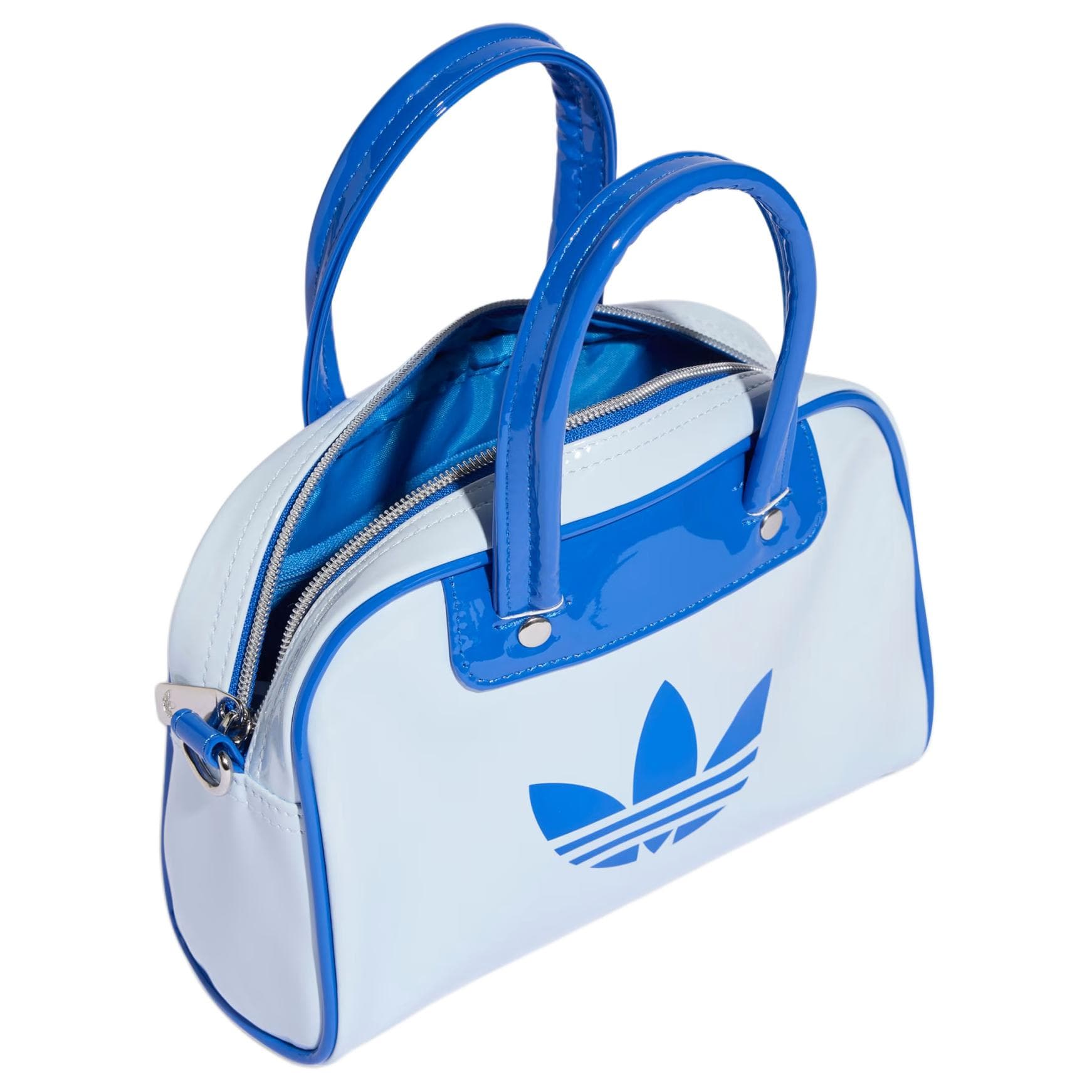 Сумка Adidas Originals Adicolor Полиуретан Bowling Bag Mini Version Женский Синий - изображение 4