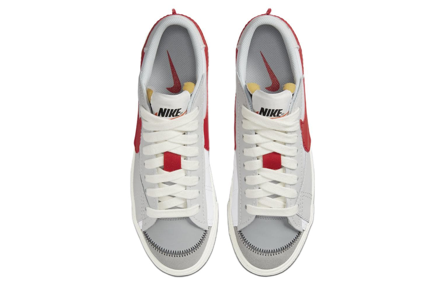 Кроссовки Nike Blazer Low Jumbo White Red - изображение 4
