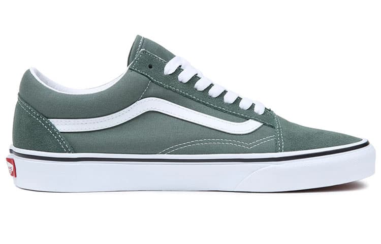 Кроссовки Vans Old Skool Color Theory Green White - изображение 2