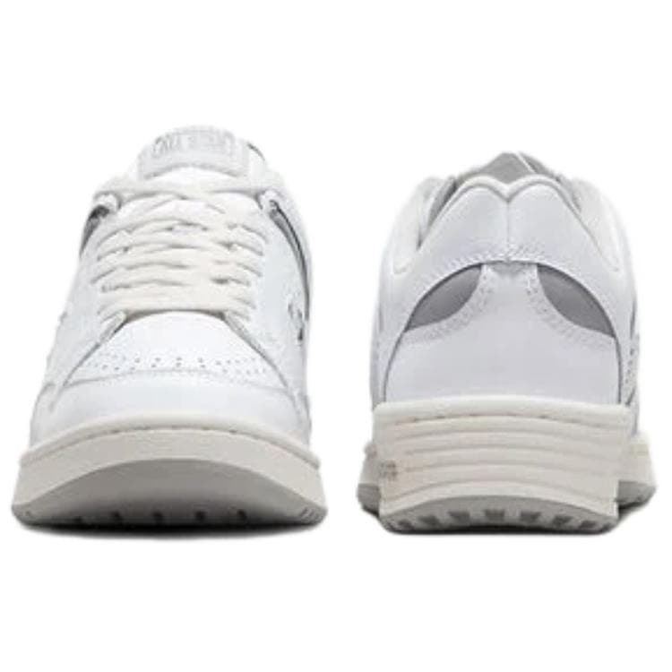 Кроссовки Converse WEAPON Унисекс Повседневная обувь для скейтборда Лоу-топы Противоскользящая износостойкая Бело-серый - изображение 4