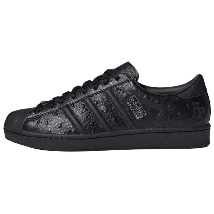 Кроссовки Adidas Originals x Footpatrol SUPERSTAR Скейтборд Кроссовки Унисекс Черные - изображение 1