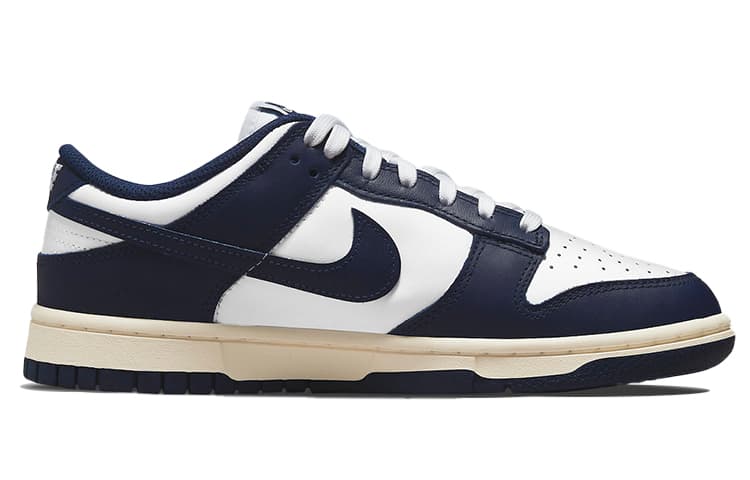Кроссовки Nike Dunk Low "Midnight Navy and White" — фото 2