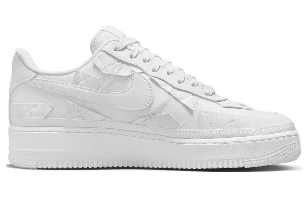 Кроссовки Billie Eilish x Nike Air Force 1 Low "Triple White" — фото 2