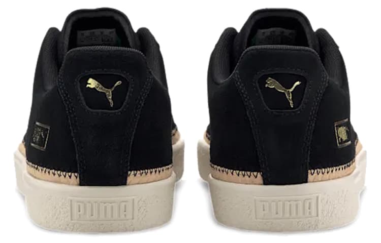 Кроссовки PUMA Suede Trim DLX Black - изображение 4