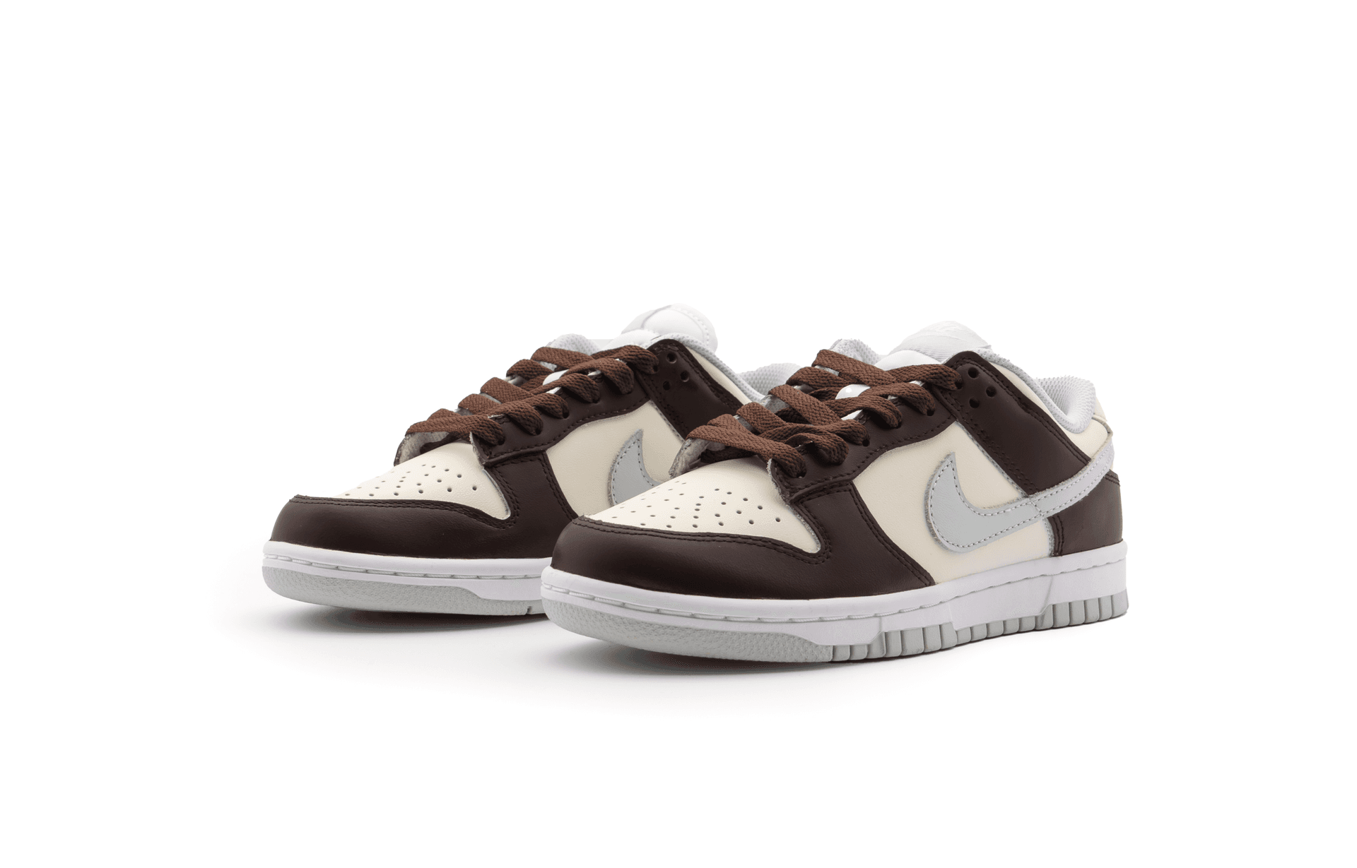 Кроссовки Nike Dunk Low White Brown - изображение 3