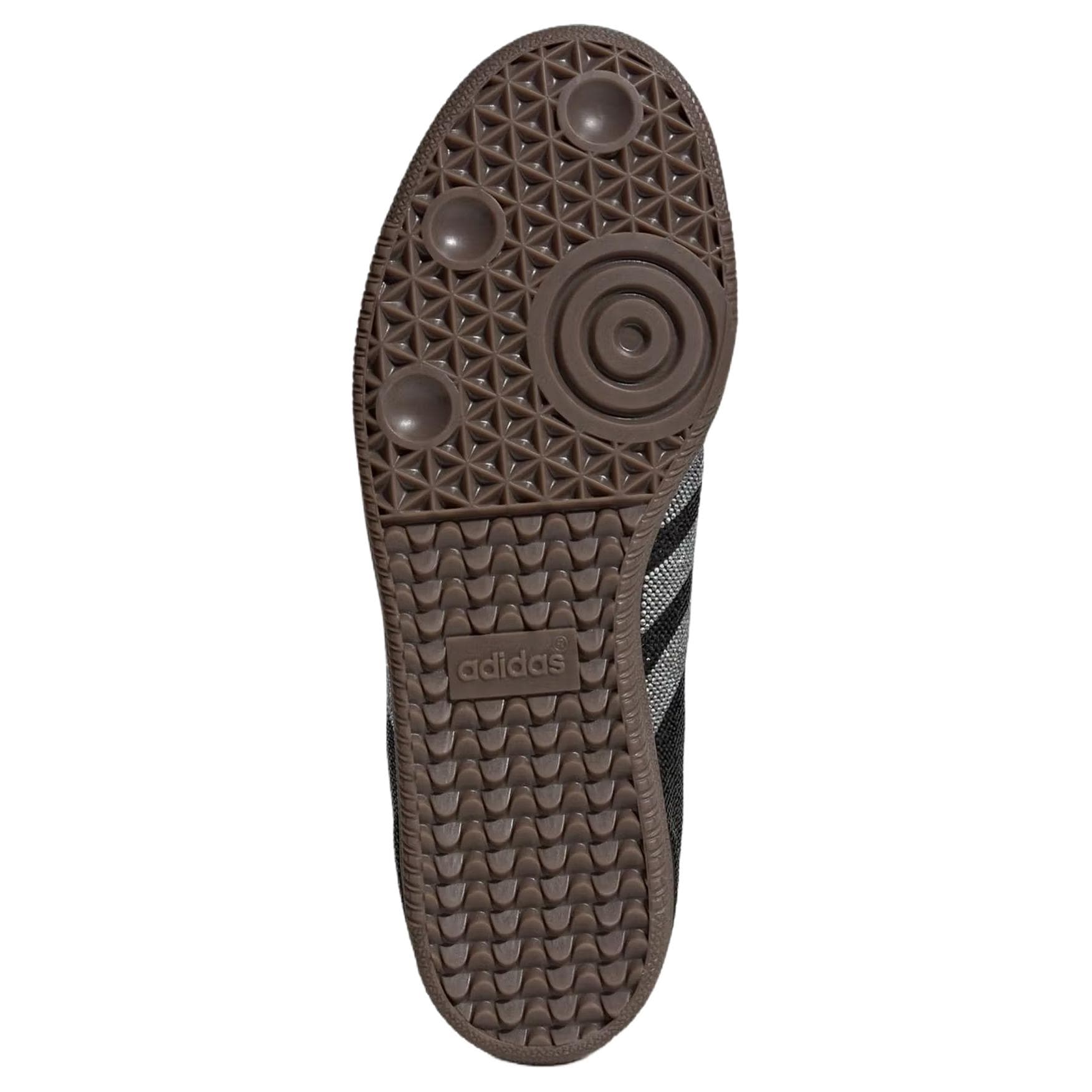 Кроссовки Adidas Originals Samba OG Кеды немецкой армии (GAT) Женские Черно-серебро - изображение 6