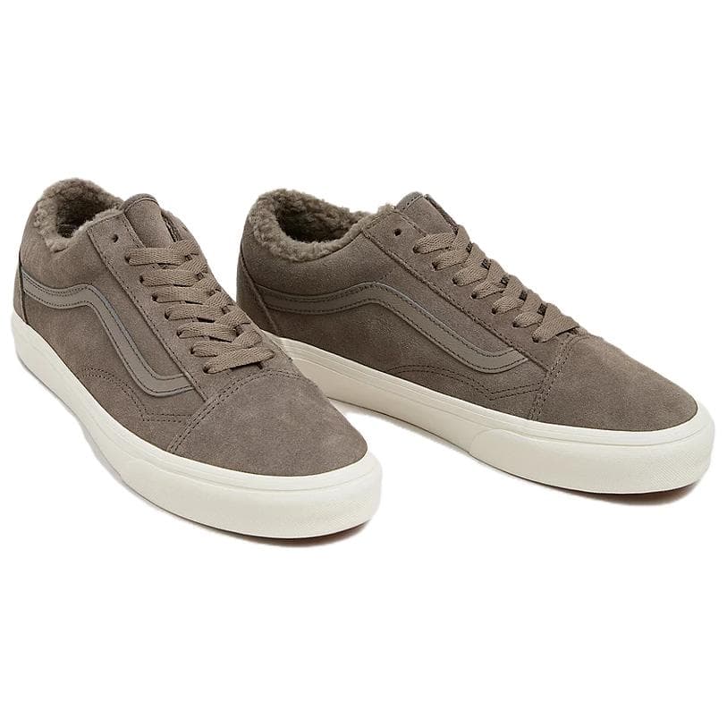 Кроссовки Vans Old Skool Повседневная Обувь для Скейтбординга с Низким Верхом Устойчивая к Износу Унисекс Коричневый - изображение 3