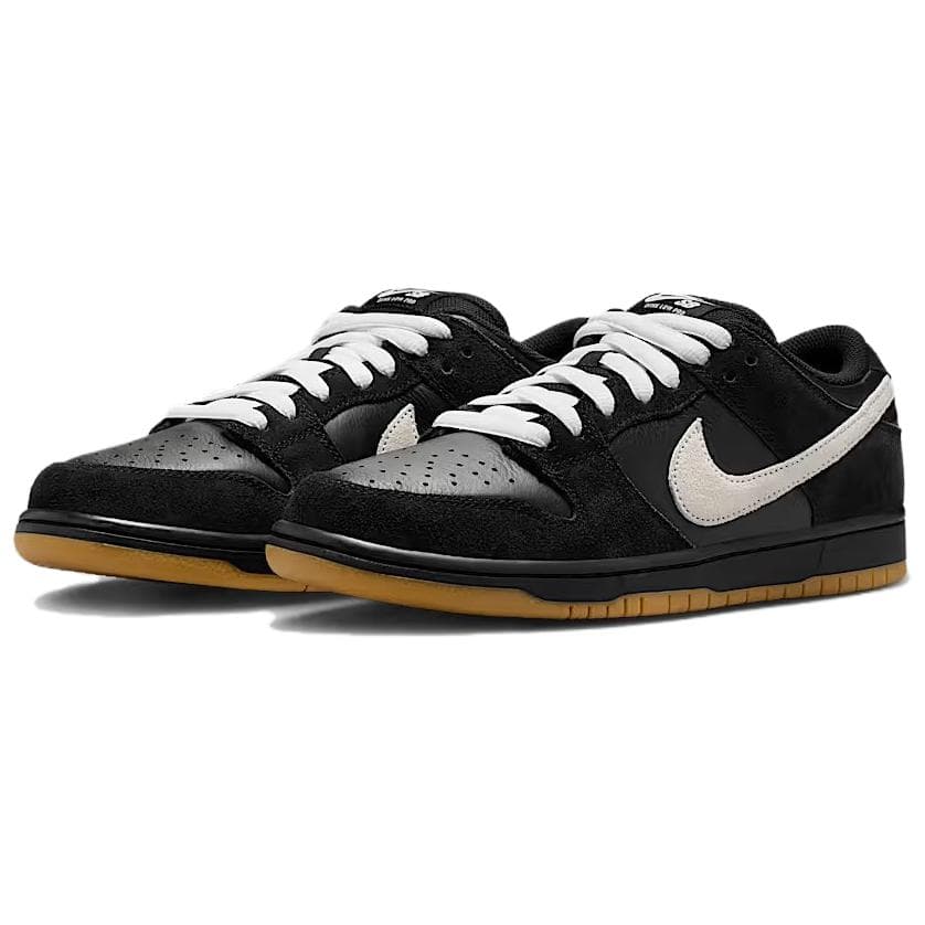 Кроссовки Nike Dunk SB противоскользящие устойчивые к истиранию низкие скейтбординговые кроссовки унисекс черный белый коричневый - изображение 3