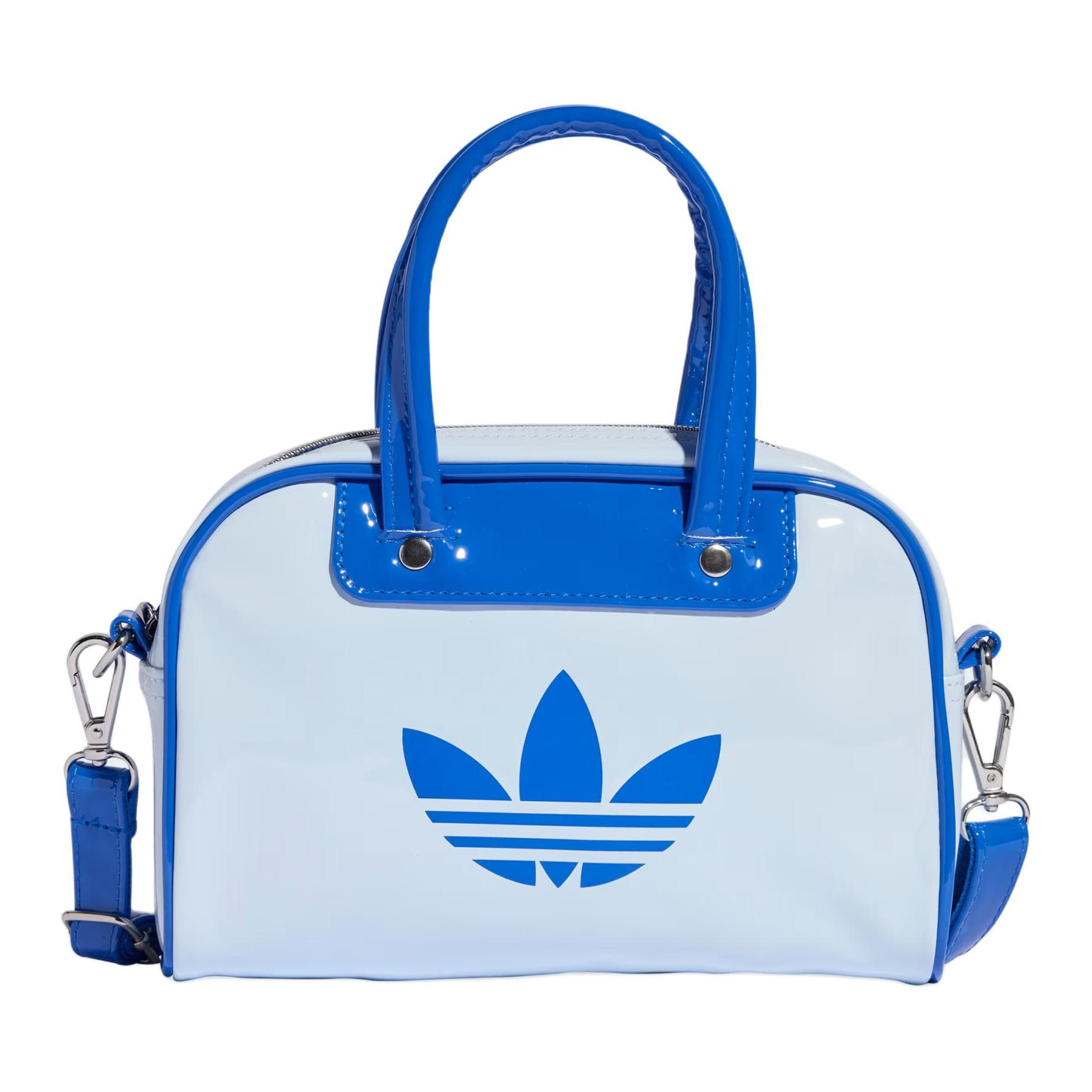 Сумка Adidas Originals Adicolor Полиуретан Bowling Bag Mini Version Женский Синий - изображение 1