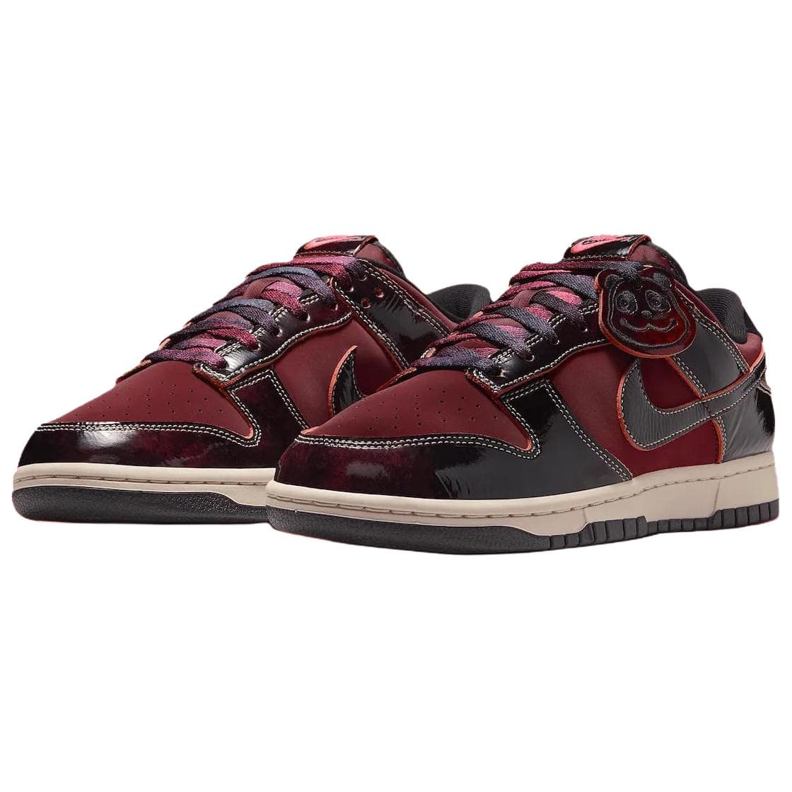 Кроссовки Nike Dunk Slip-Resistant Abrasion-Resistant Low-Top Скейтборд Кроссовки Унисекс Red - изображение 3