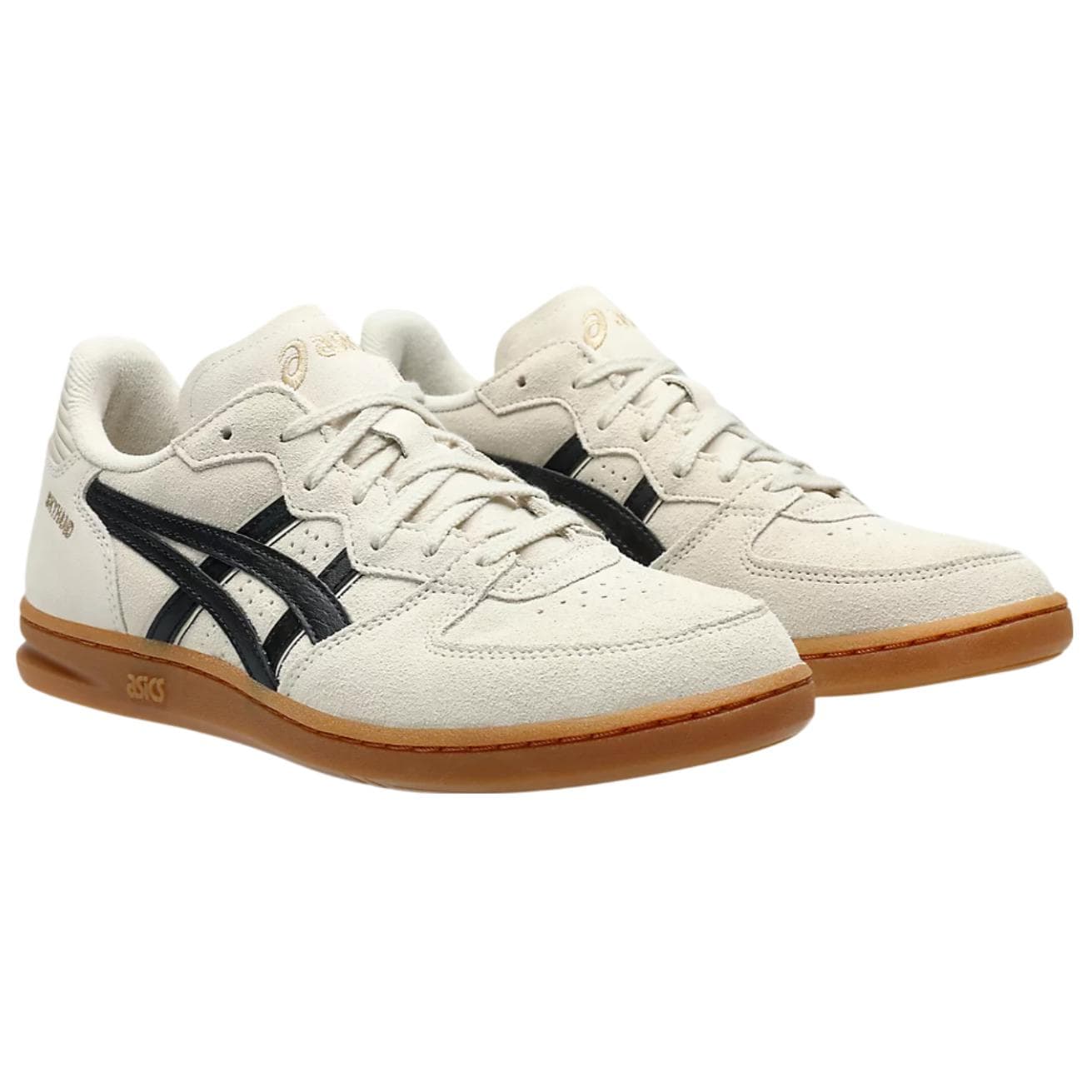 Кроссовки Asics SKYHAND OG Устойчивая к истиранию Низкая Скейтборд Обувь Унисекс Бежево-Черная - изображение 3