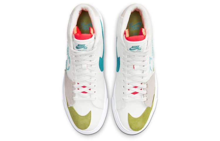 Кроссовки Nike Blazer SB Zoom Edge Oracle Aqua - изображение 4