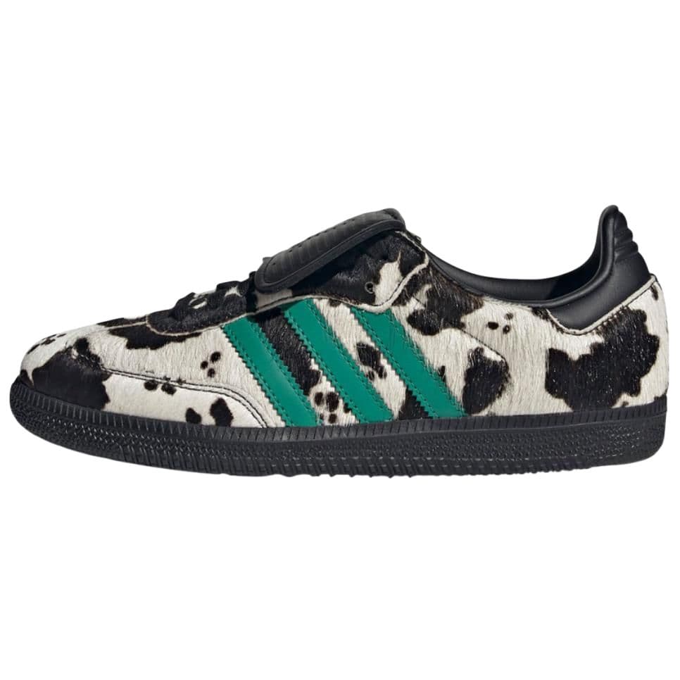 Кроссовки Adidas Originals Samba LT Кожа Удобный And Легкий Low Топ Скейтборд Обувь Женские Черный белый - изображение 1