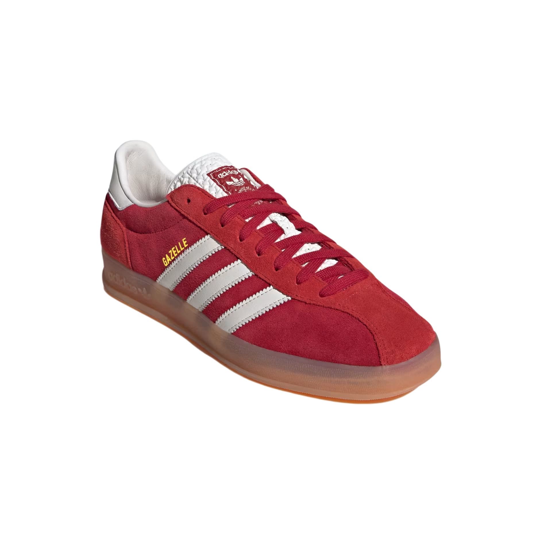 Кроссовки Adidas Originals GAZELLE INDOOR Низкие Скейтборд Обувь Мужская Красная - изображение 3