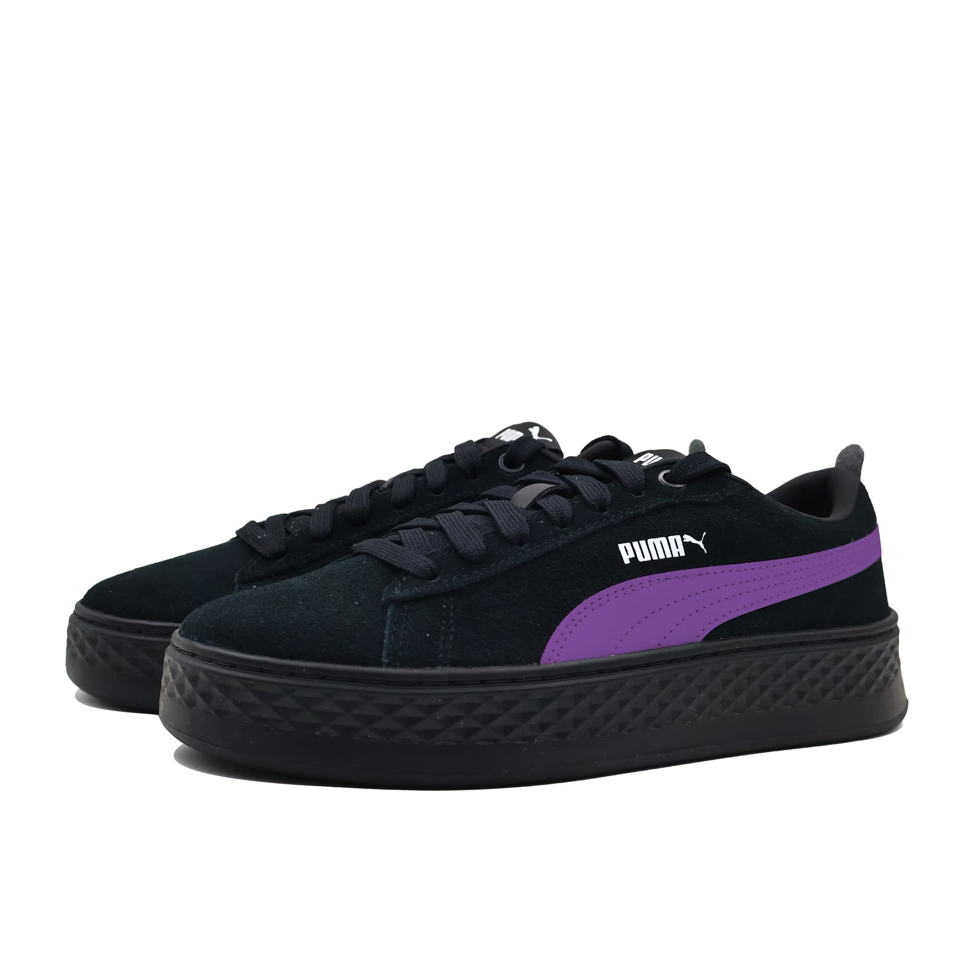 Кроссовки PUMA Smash Platform Black Purple - изображение 3