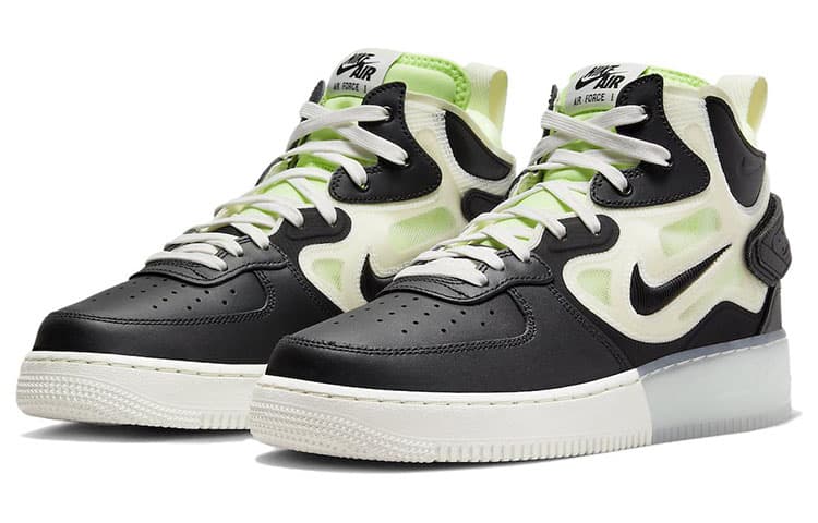 Кроссовки Nike Air Force 1 React "Black Neon" - изображение 3