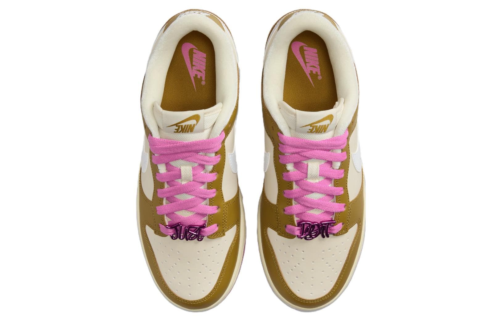 Кроссовки Nike Dunk Low SE Beige Brown — фото 4