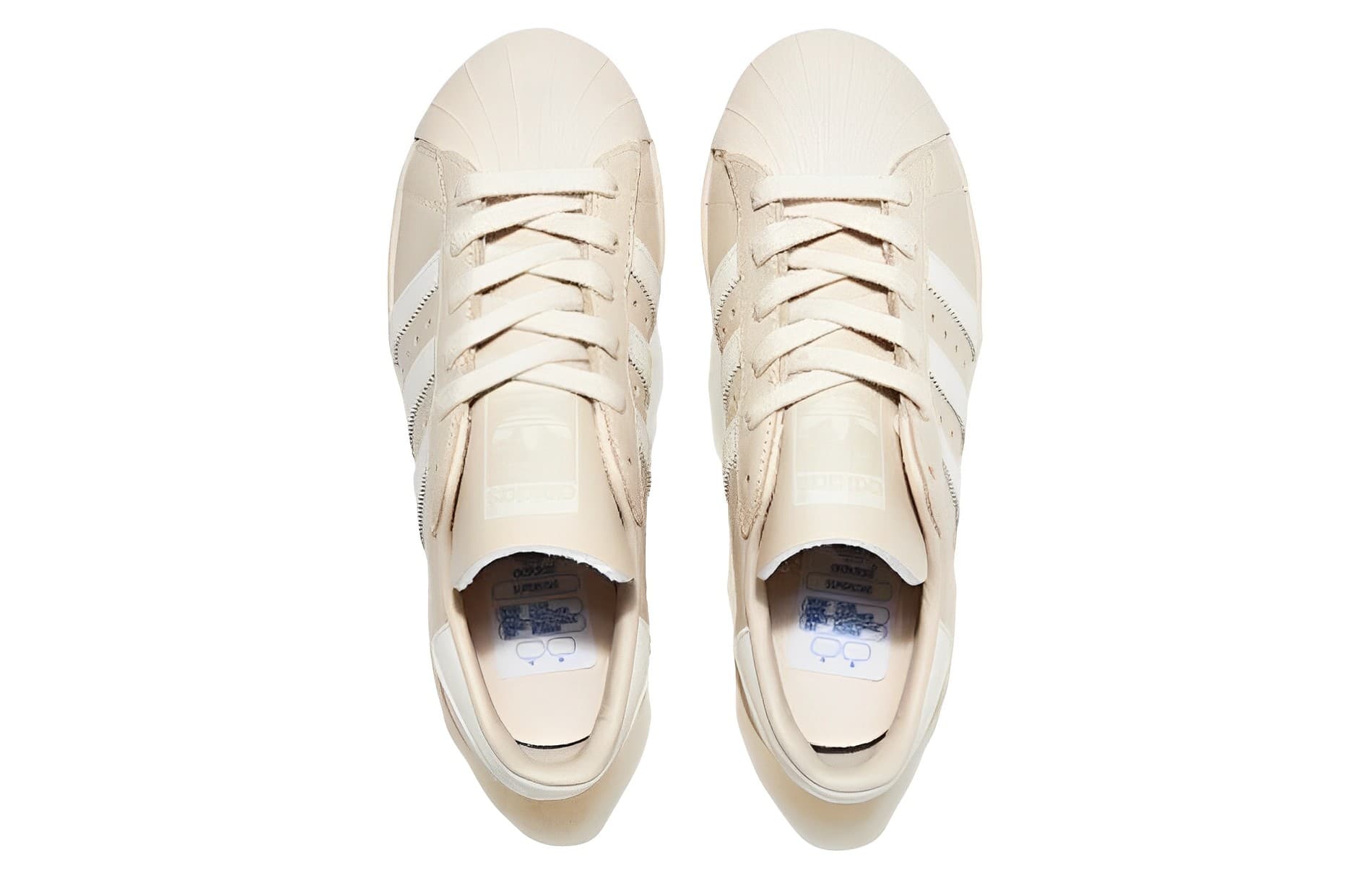 Кроссовки Adidas Originals Superstar 82 Low Скейтборд Обувь Мужская Розовая Белая - изображение 3