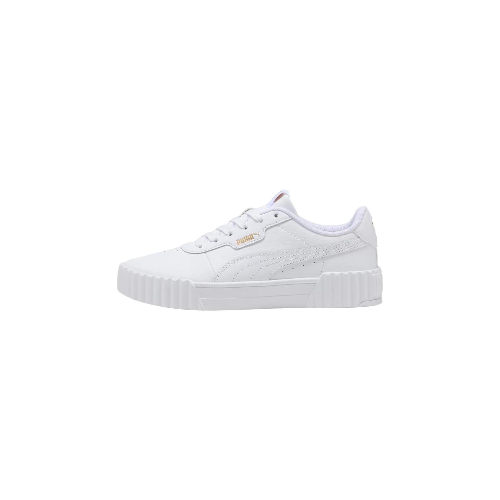 Кроссовки PUMA Carina 3,0 Low Топ Скейтборд Кроссовки Женские Белые - изображение 1