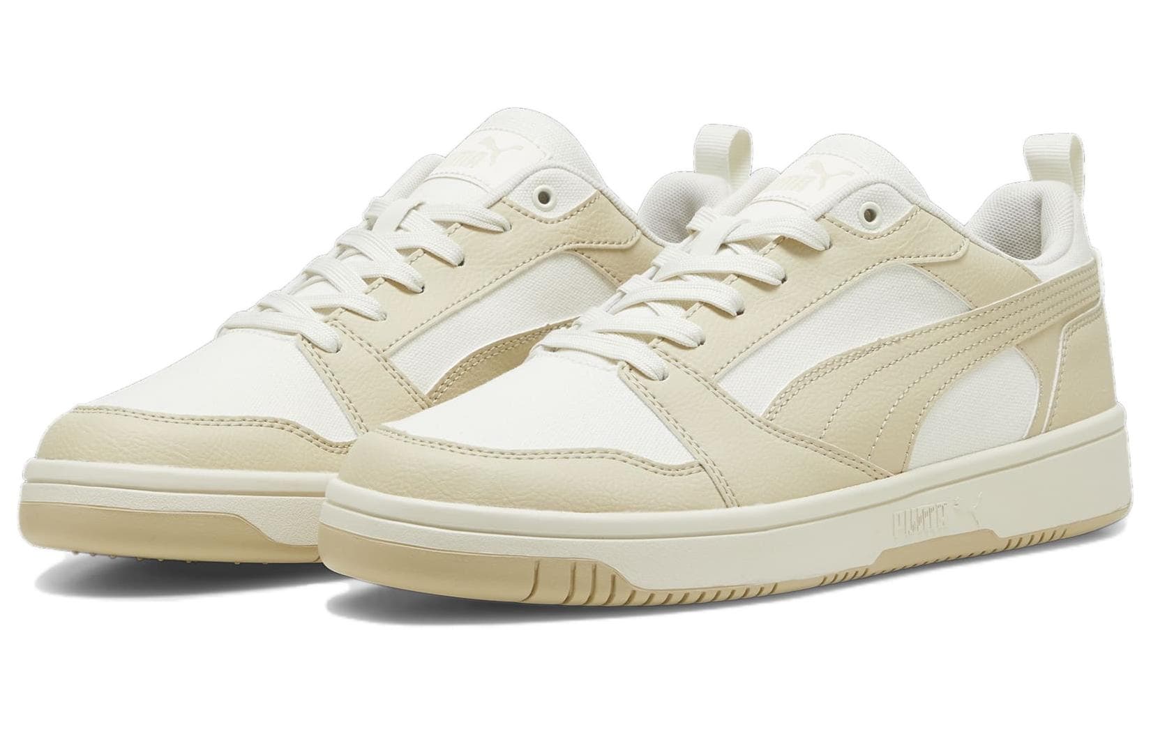 Кроссовки PUMA Rebound v6 Low CV White Beige - изображение 3