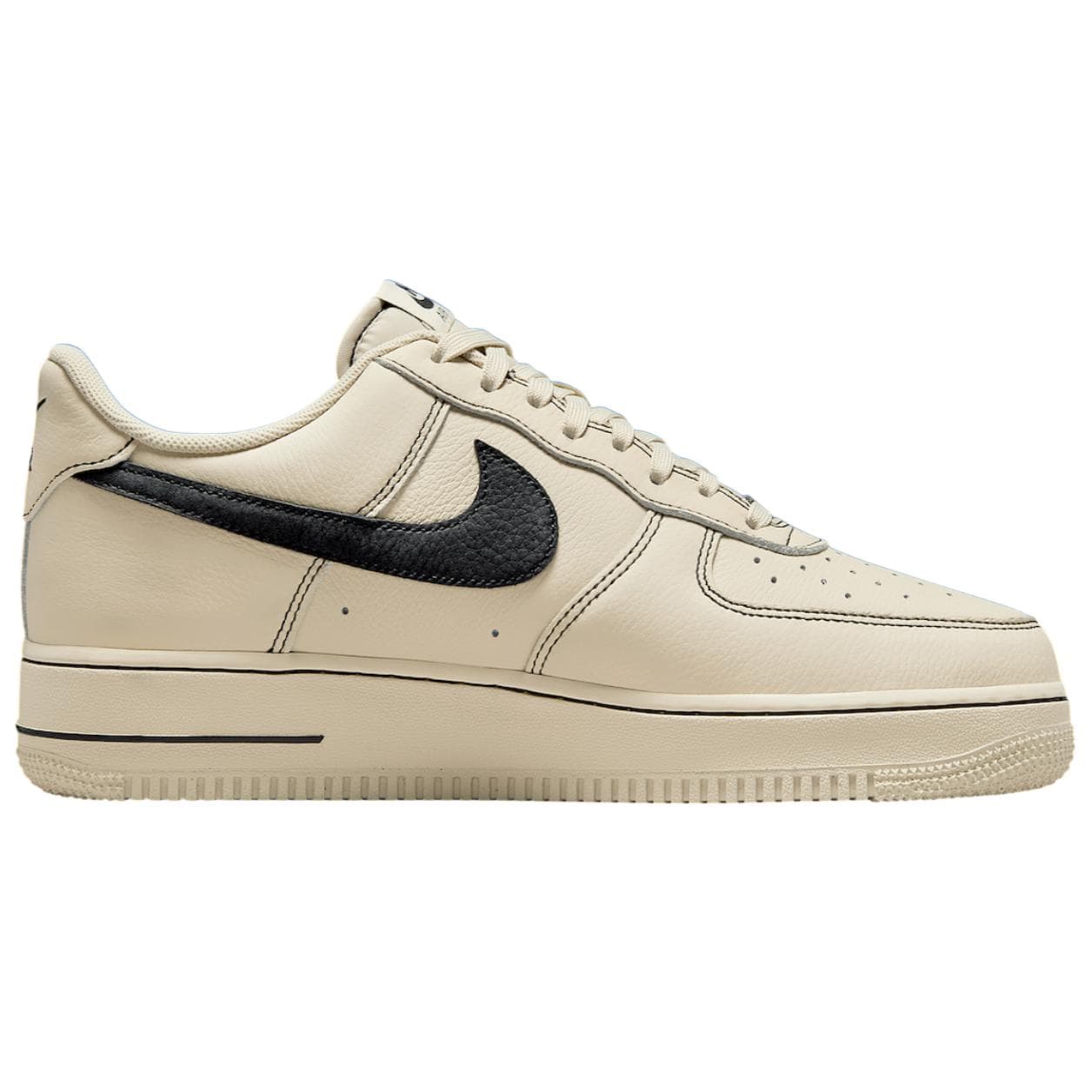 Кроссовки Nike Air Force 1 Коровья кожа Low Топ Скейтборд Обувь Мужской Бежевый - изображение 2