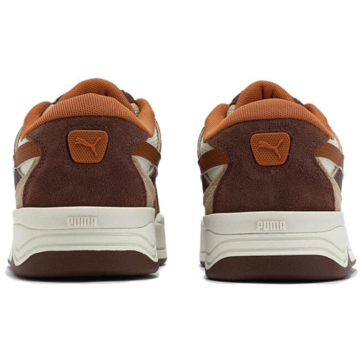 Кроссовки PUMA 180 Low Скейтборд Кроссовки Унисекс Белый Коричневый - изображение 4