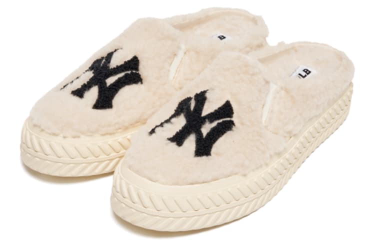 Кроссовки MLB Low Top Sneakers Beige Black - изображение 3