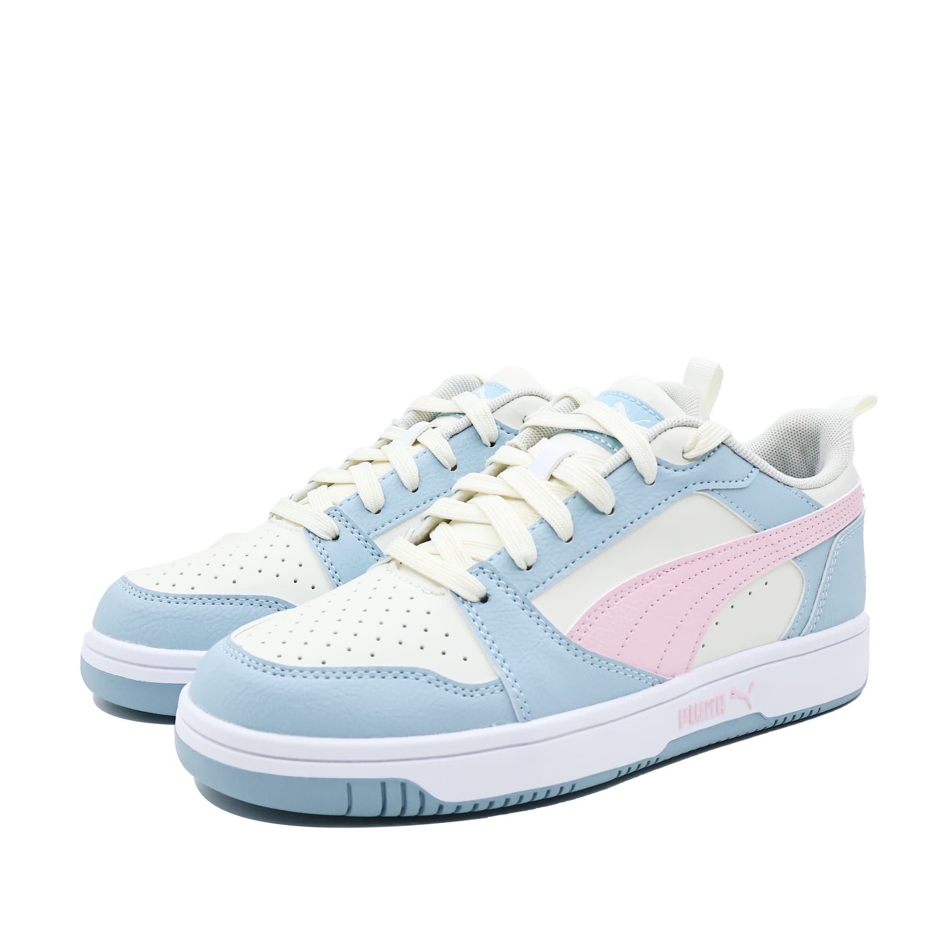 Кроссовки PUMA Rebound v6 Blue Pink - изображение 3
