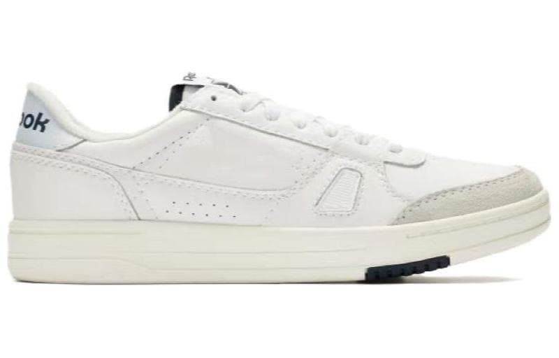 Кроссовки Reebok LT Court Устойчивая к истиранию Низкая Скейтборд Обувь Унисекс Белый Черный - изображение 2