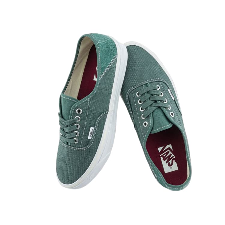 Кроссовки Vans Authentic 44 Low Топ Скейтборд Кроссовки Унисекс Зеленый - изображение 4