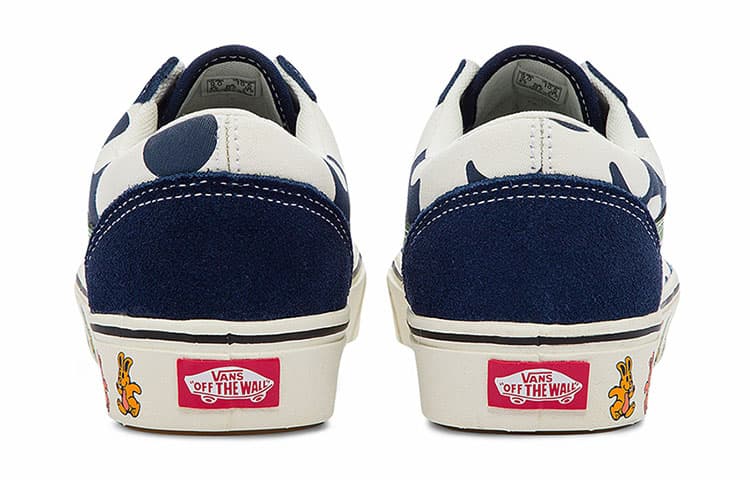 Кроссовки Vans Old Skool Blue White - изображение 5