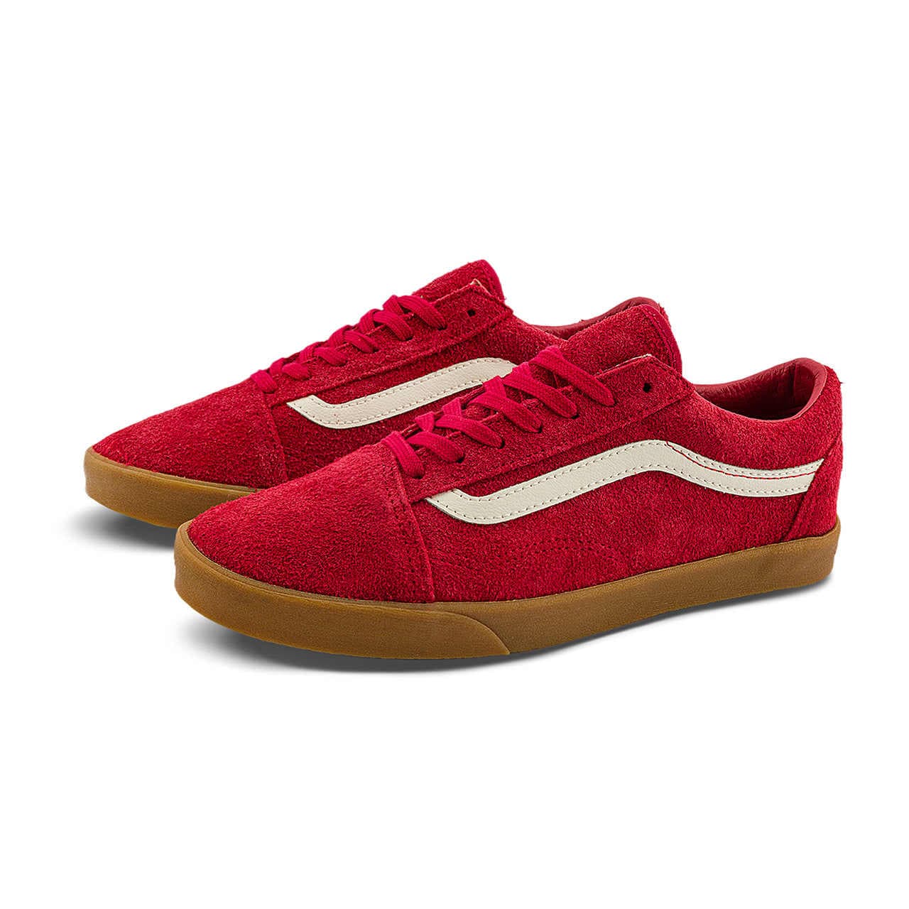 Кроссовки Vans Old Skool Lowpro Низкий Топ Скейтборд Обувь Унисекс Красный - изображение 2