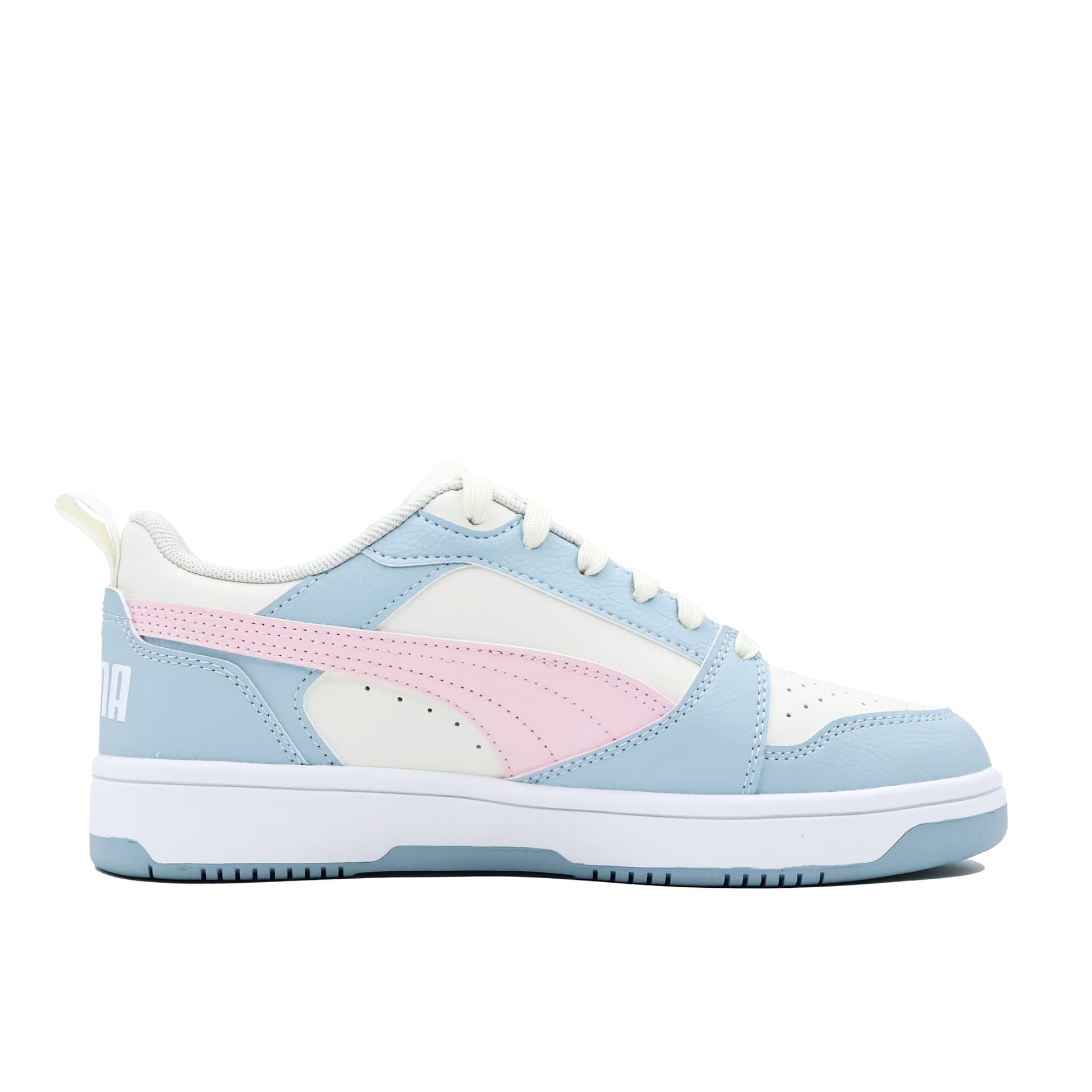 Кроссовки PUMA Rebound v6 Blue Pink - изображение 2