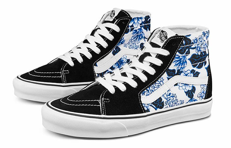 Кроссовки Vans SK8 Blue Floral - изображение 2