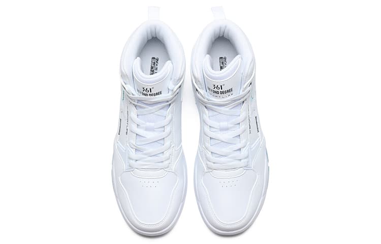 Кроссовки 361° High Top Sneakers White Blue - изображение 2