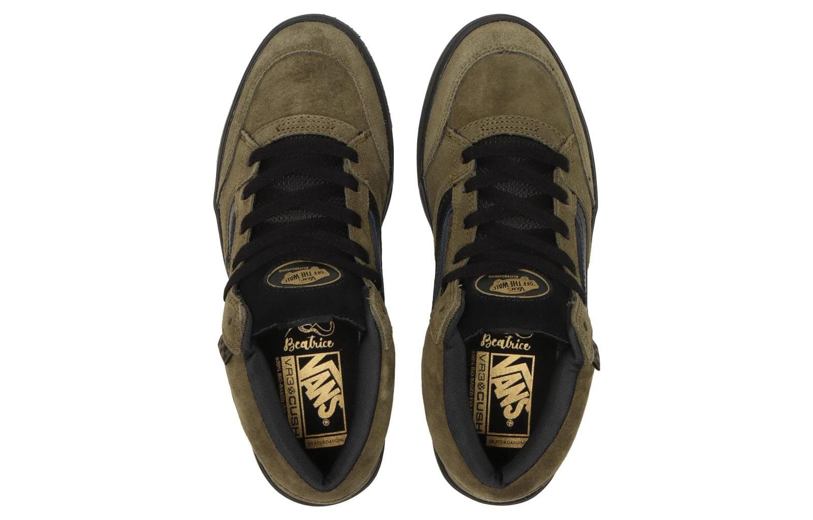 Кроссовки Vans Zahba Текстиль Split Suede Комфортный Термический Водонепроницаемый MID Топ Скейтборд Кроссовки Мужские - изображение 6