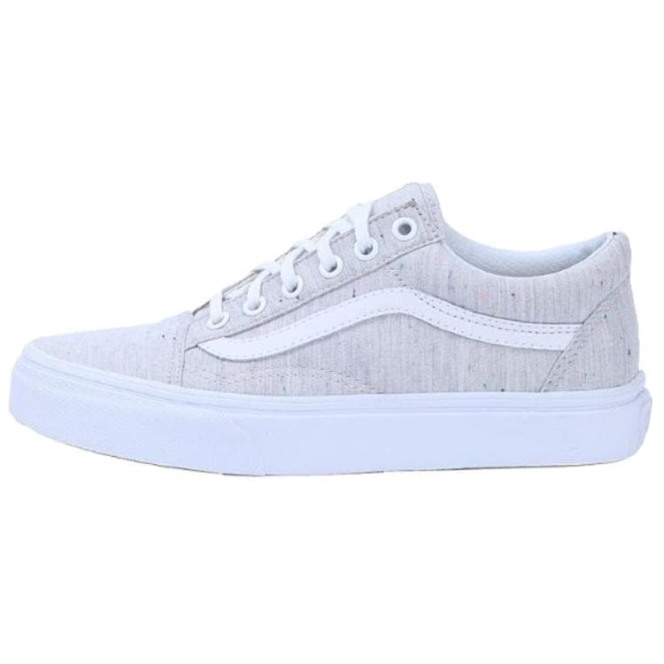 Кроссовки Vans Old Skool Low Топ Скейтборд Кроссовки Мужские Серый Белый - изображение 1
