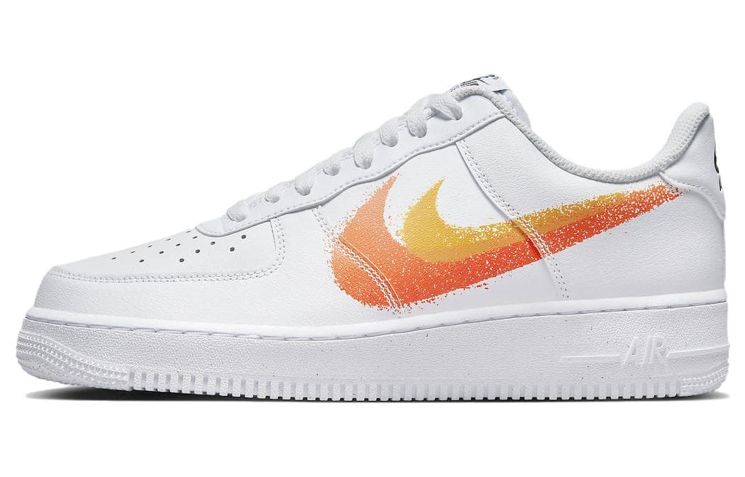 Кроссовки Nike Air Force 1 Low White Orange