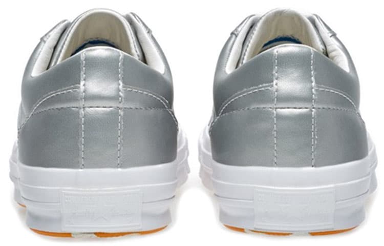 Кроссовки Golf Le Fleur x Converse One Star Ox Silver - изображение 4